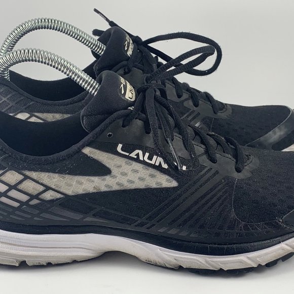 Brooks Launch 3 Running Shoes Black/White Sneakers (1202061B074) Women's Size 10 - Picture 3 of 14